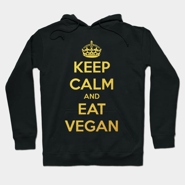 KEEP CALM AND EAT VEGAN Hoodie by isidrobrooks